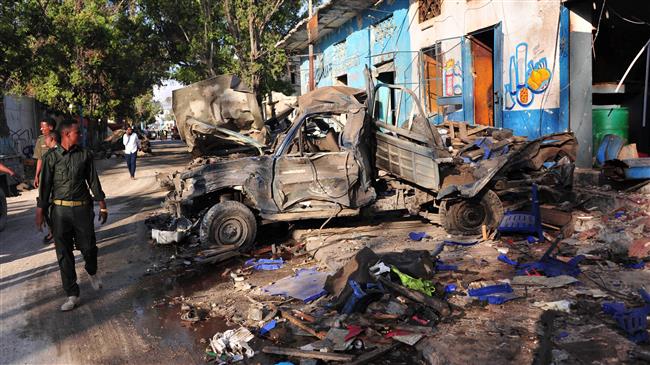 Bomb explosions, gunfire kill 45 in Somali capital