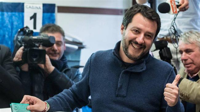 Eurosceptic League party claims right to govern Italy