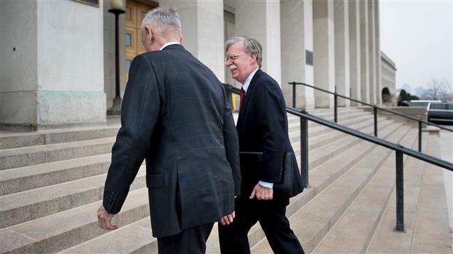 Mattis tells Bolton 'I heard you're the devil incarnate'