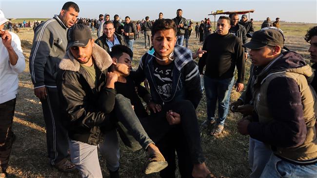 Dozens injured in fresh Gaza rallies after carnage