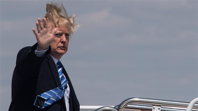 Trump downplays China trade war despite tension