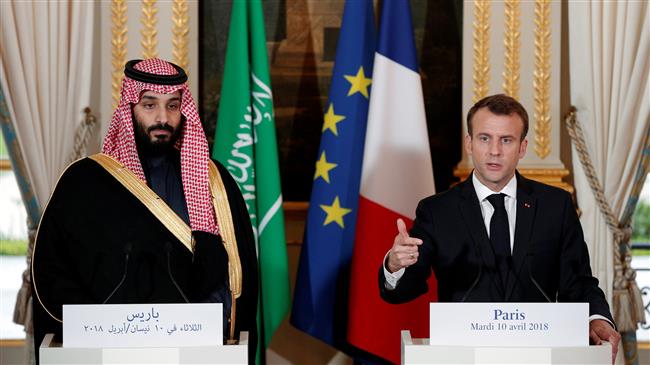 Macron defends France arms sales to Saudis 