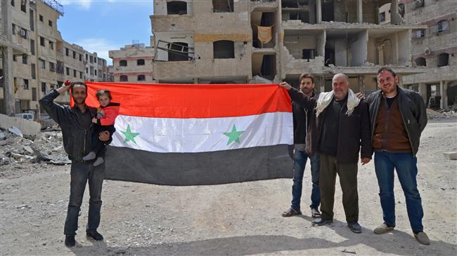 Assad warns West as Syrian army frees East Ghouta