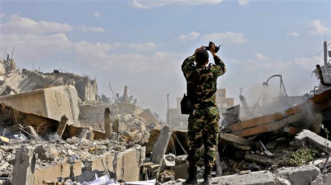 Russia condemns US, UK, France strikes against Syria