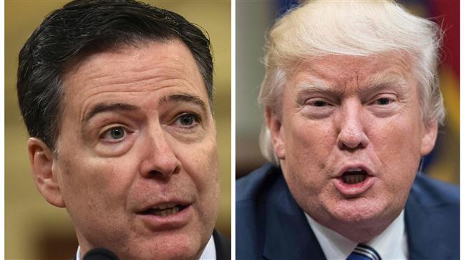 Trump blasts Comey after explosive interview 