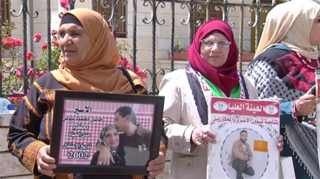Palestinians in Ramallah mark Prisoners’ Day
