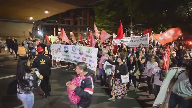 Brazil protesters demand release of Lula da Silva