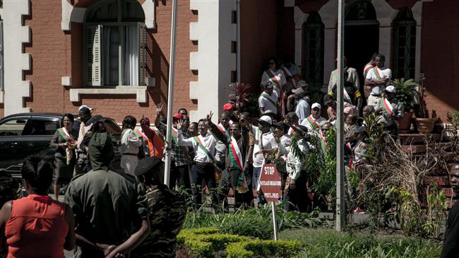 Protesters in Madagascar call for president resignation