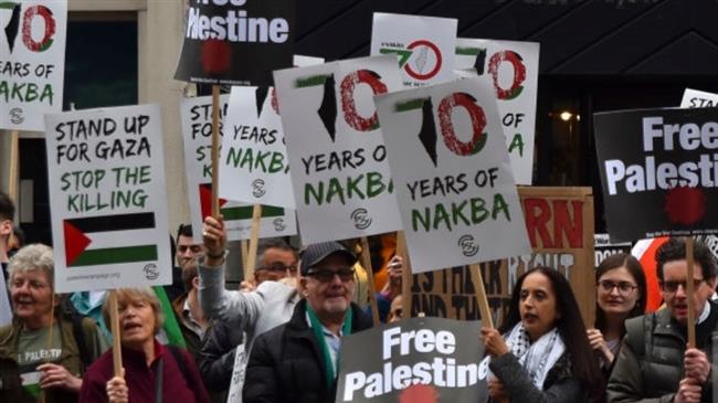 Londoners call on May to stand up for Palestinians 
