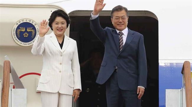 South Korean pres. in US to discuss US-North summit