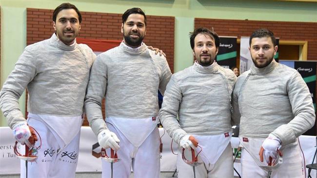 Iran sabre team moves up one spot in FIE rankings
