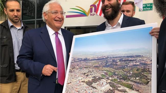 US envoy raises storm with obliterated al-Aqsa poster