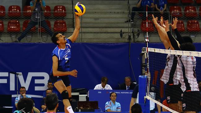 Iran loses to Japan in FIVB Volleyball Nations League