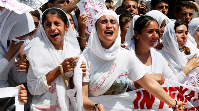 ‘World failing Izadi women abused by Daesh’