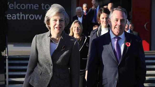 Fox: May not bluffing about no deal Brexit