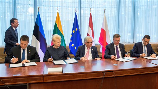 Baltic states link power grids to cut reliance on Russia