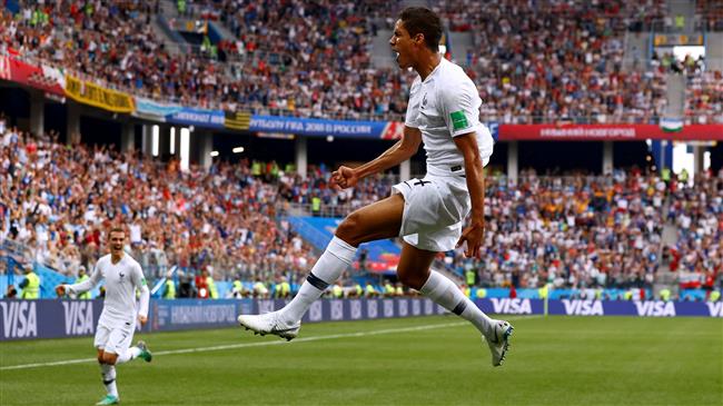 France tops Uruguay 2-0 to reach World Cup semifinals