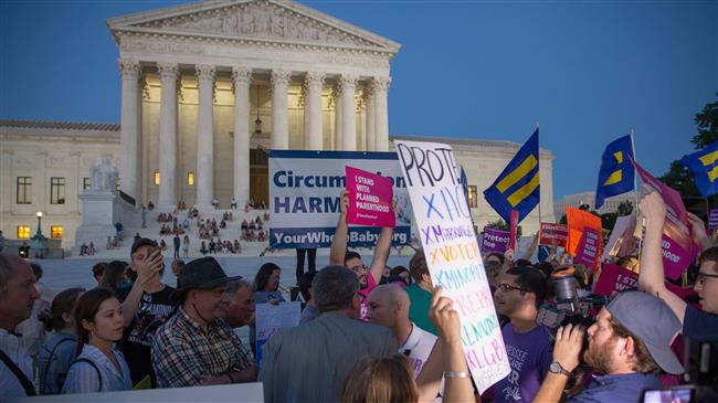 Trump’s pick for US Supreme Court triggers angry protests