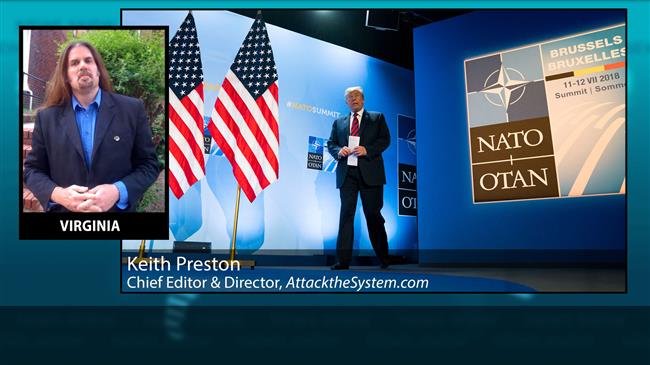‘US uses NATO to maintain hegemony over Europe’
