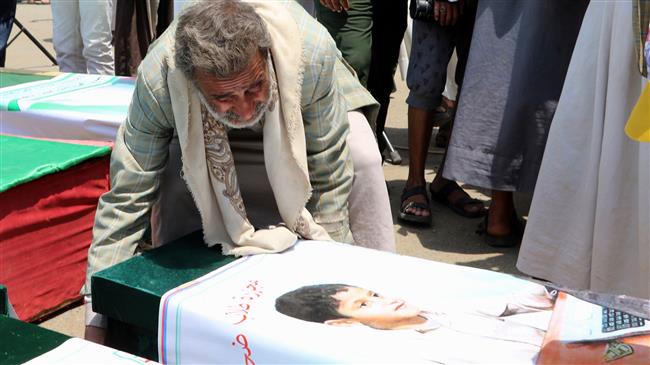 Yemeni school children cheering before deadly Saudi airstrike