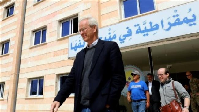 US official visits Syrian territory, says troops to stay  