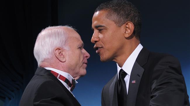 McCain wanted Obama, not Trump, to speak at funeral 