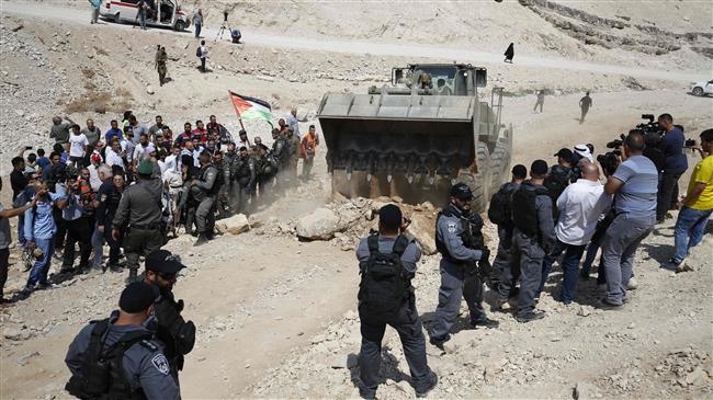 Khan al-Ahmar, doomed Palestinian village 