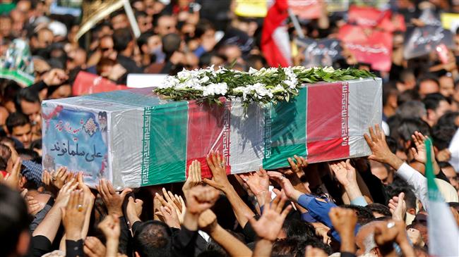 Iran holds funeral ceremony for victims of Ahvaz terror attack