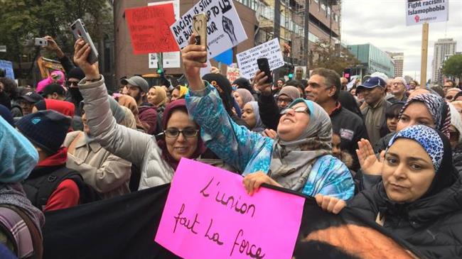 1000s stage anti-racism rally in Quebec, slam new govt.
