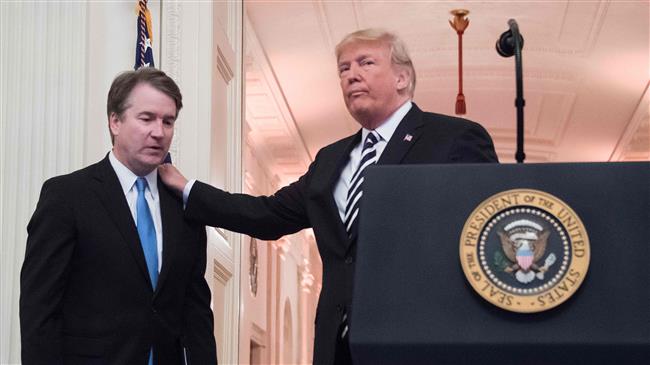 Trump apologizes to Kavanaugh over Supreme Court row
