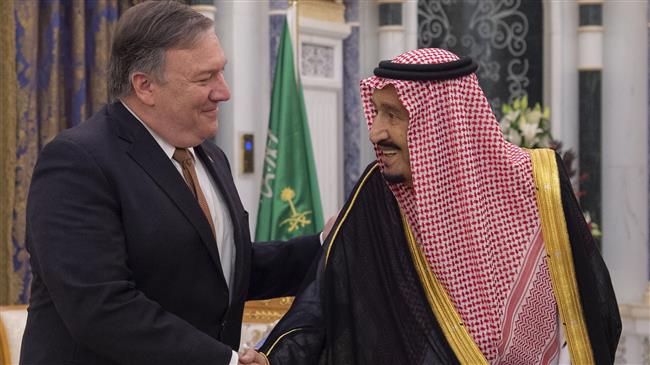 Pompeo meets Saudi king, son to discuss Khashoggi