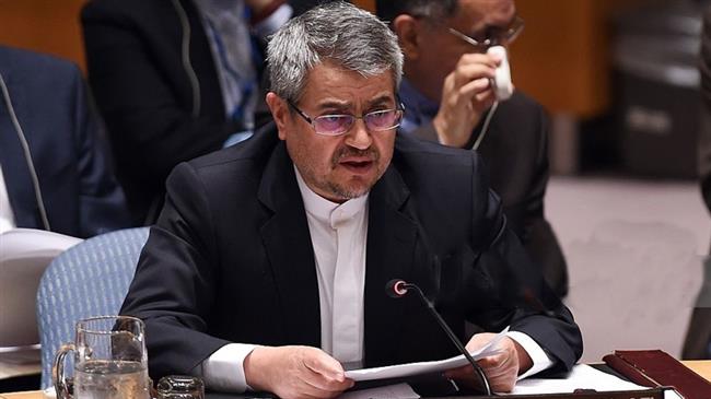 Iran envoy to UN: US sanctions 'a symptom of weakness'