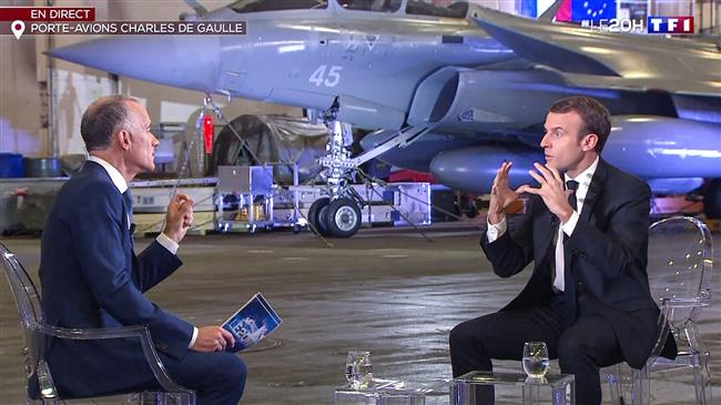 France not US' vassal state: Macron