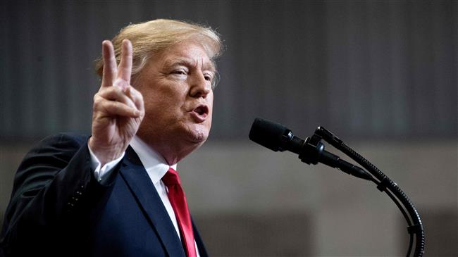 Trump rejects his own government's climate warning