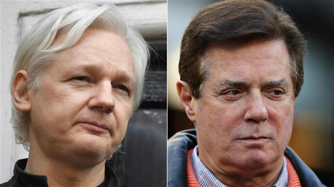 'Manafort secretly met with Assange in 2016'
