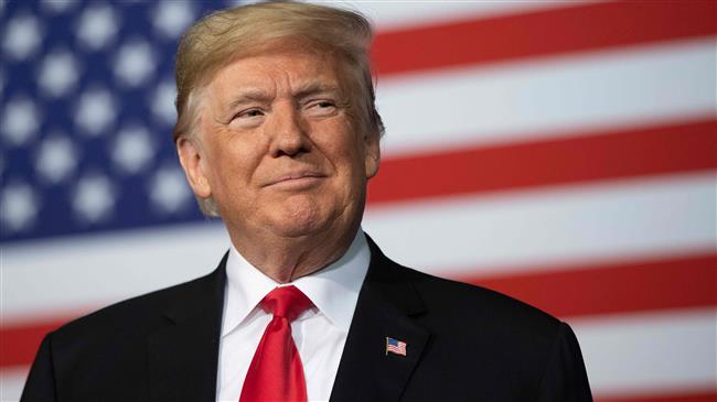 US President Donald Trump 