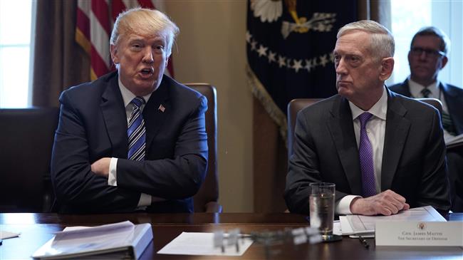 Pentagon chief resigns, citing differences with Trump