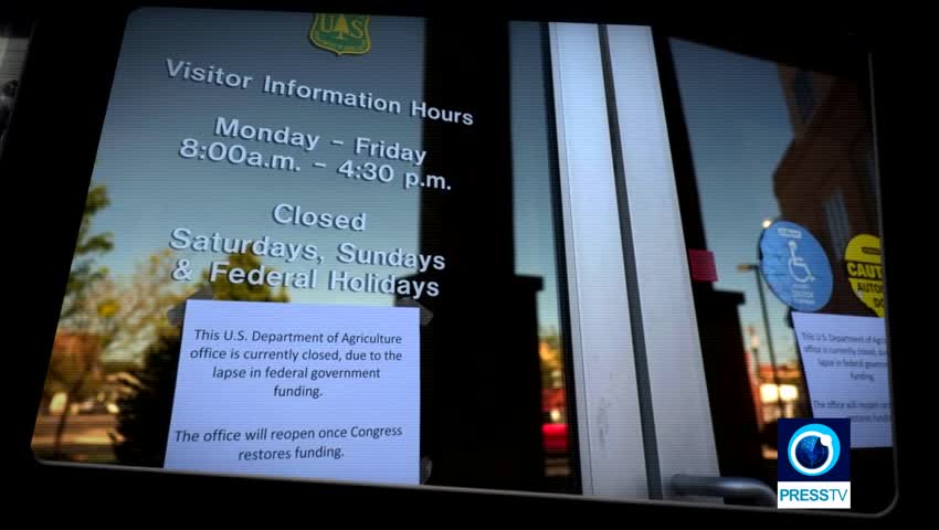 An indefinite US government shutdown