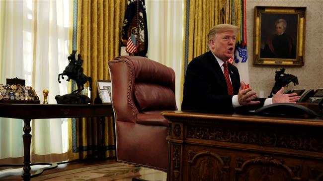 Trump: Shutdown will not end until wall funded