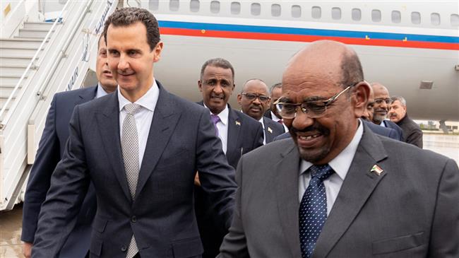 Sudan Pres. becomes first Arab League Leader to visit Syria since 2011 