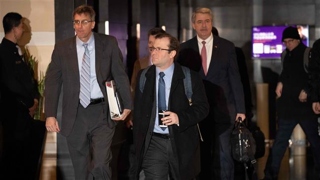 US negotiators in Beijing for trade war talks
