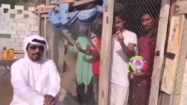 'Asian migrant workers caged until they backed UAE team'
