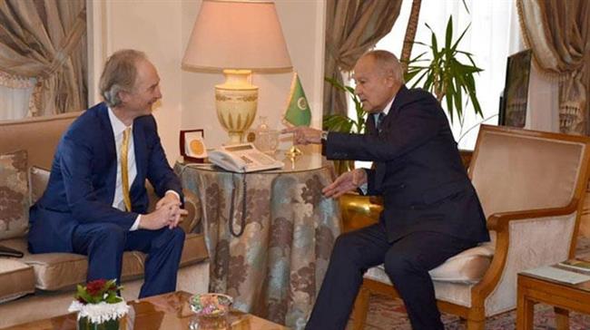 Arab League urges peaceful settlement to Syria crisis