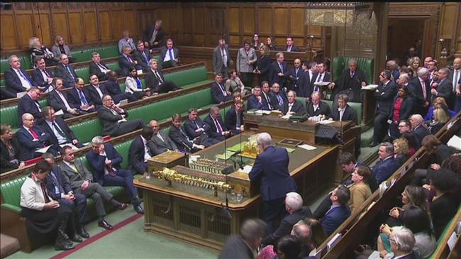 British leader’s Brexit deal defeated again
