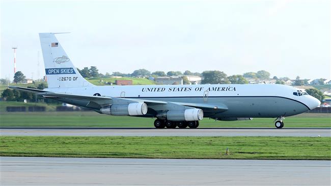 US military conducts surveillance flight over Russia