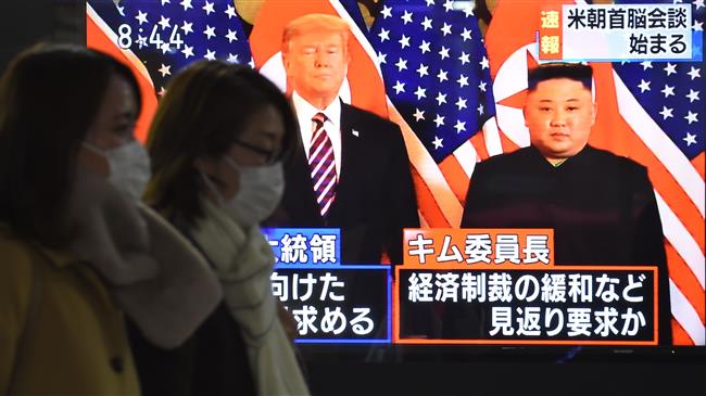 Trump meets Kim as pressure mounts at home  