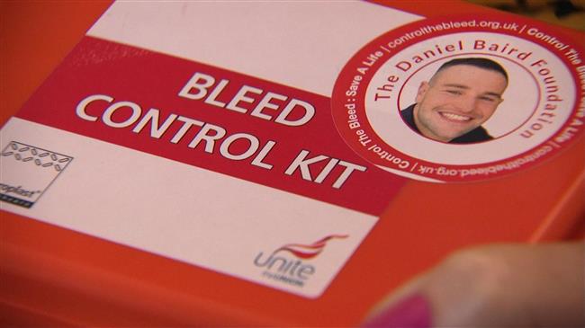 UK city rolls out rescue kits to stop stabbing deaths