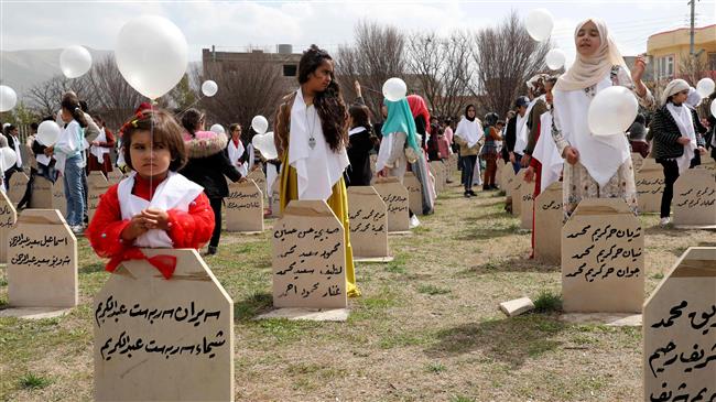 Iraqi Kurds mark Halabja chemical attack anniv.  