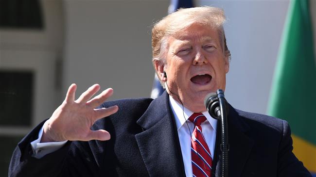 Trump again pushes Venezuela military for coup
