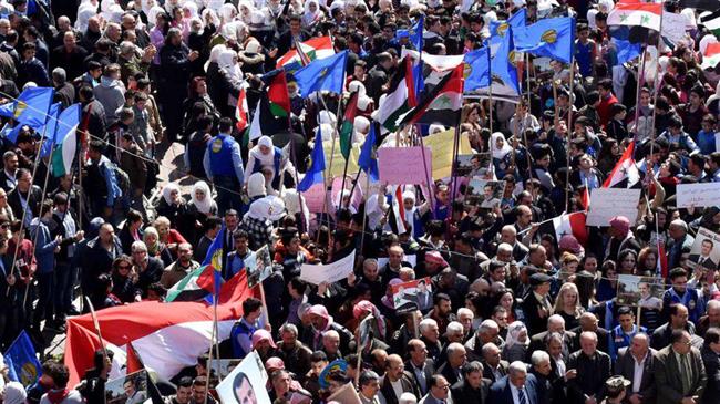 Syrians slam US recognition of occupied Golan as Israel’s